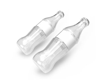 Ilımlı içecek şişesi 3D Görüntü İzole Arkaplan Sahnesi