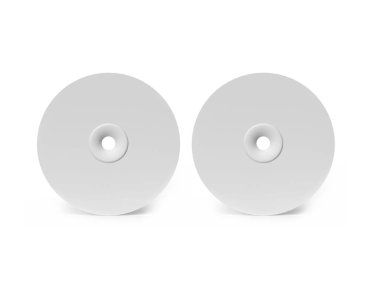 Karmaşık Disk 3D Görüntü İzole Arkaplan Sahnesi. CD veya DVD nesne sahnesi.