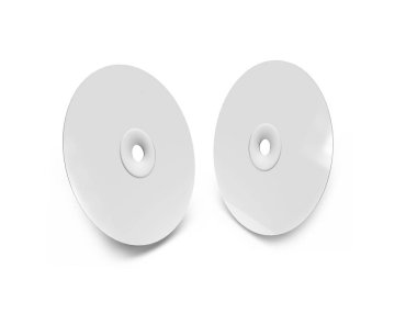 Karmaşık Disk 3D Görüntü İzole Arkaplan Sahnesi. CD veya DVD nesne sahnesi.