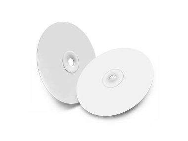 Karmaşık Disk 3D Görüntü İzole Arkaplan Sahnesi. CD veya DVD nesne sahnesi.
