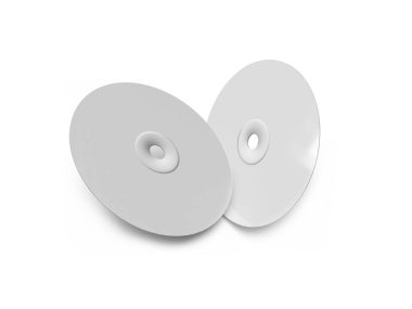 Karmaşık Disk 3D Görüntü İzole Arkaplan Sahnesi. CD veya DVD nesne sahnesi.