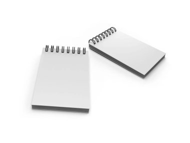 Not Kağıdı 3B Görüntü İzole Arkaplan Uygulaması