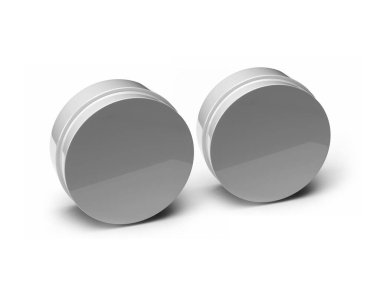 Krem Kozmetik Kavanozu 3D Görüntü İzole Arkaplan Sahnesi