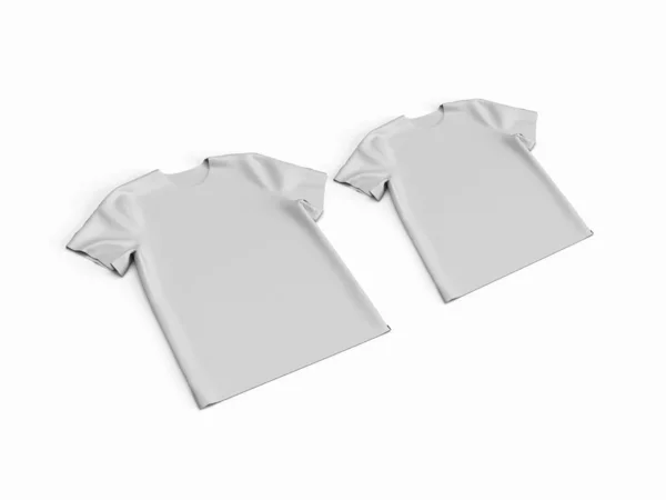 Tshirt Cloth Illustration Mockup Scene Isolated Background — 스톡 사진