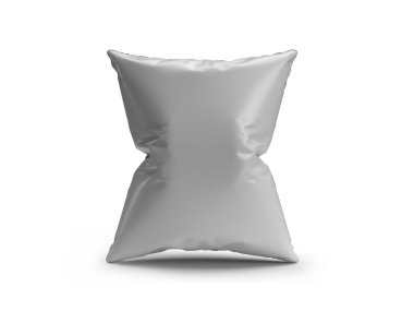 Pillow Cushion 3D Illustration Mockup Scene on Isolated Background