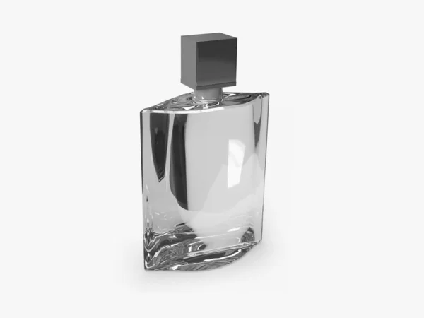 Perfume Bottle Illustration Mockup Scene Isolated Background — Stock fotografie