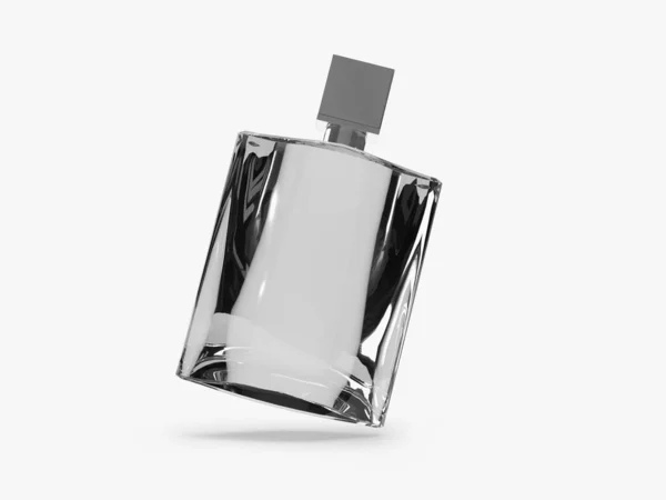 Perfume Bottle Illustration Mockup Scene Isolated Background — Fotografia de Stock