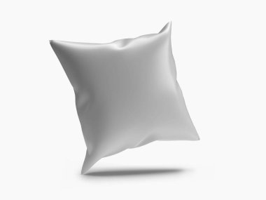 Kanepe Yastığı 3B Görüntü İzole Arkaplan Sahnesi