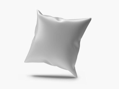 Kanepe Yastığı 3B Görüntü İzole Arkaplan Sahnesi