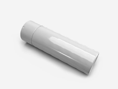 Deodorant Aerosol Şişe Spreyi 3 boyutlu Görüntü İzole Arkaplan Sahnesi