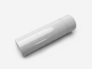 Deodorant Aerosol Şişe Spreyi 3 boyutlu Görüntü İzole Arkaplan Sahnesi