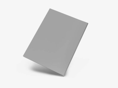 Ticari Kağıt Dizini 3D Görüntü İzole Arkaplan Uygulaması