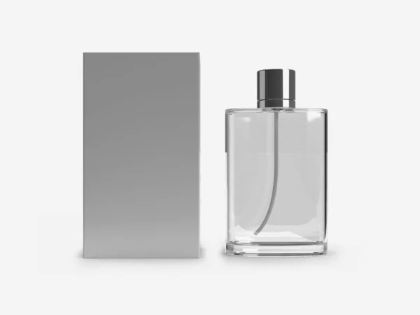 Perfume Packaging 3Dイラスト Mockup Scene Isolated Background — ストック写真