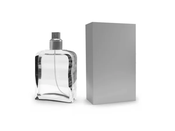 Perfume Packaging 3Dイラスト Mockup Scene Isolated Background — ストック写真