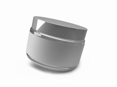 İzole edilmiş Arkaplanda Küçük Twist Jar 3D Görüntü