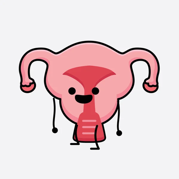 uterus icons isolated on transparent background. Modern and editable uterus  icon. Simple icon vector illustration. Stock Vector