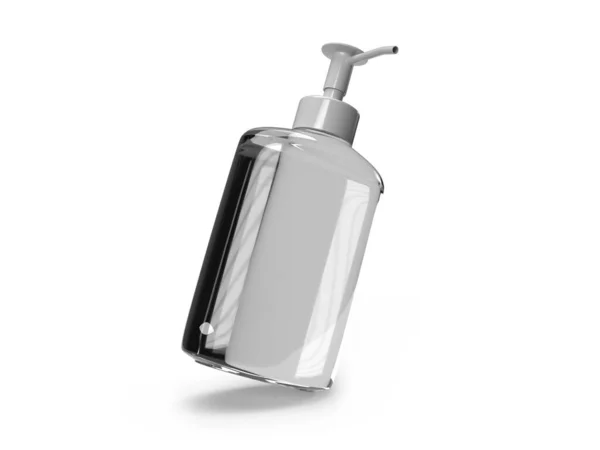 Dispenser Sapone Illustrazione Mockup Scena Sfondo Isolato — Foto Stock