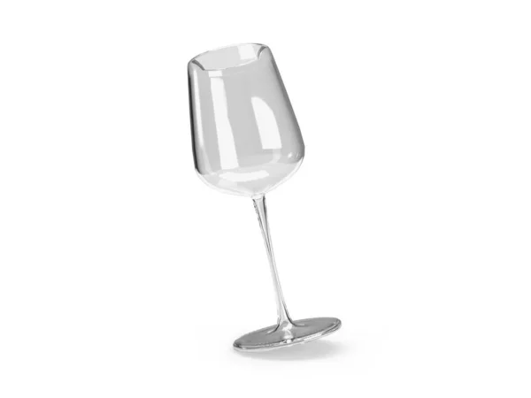 Wine Glass Illustration Mockup Scene Isolated Background — Stock Photo, Image