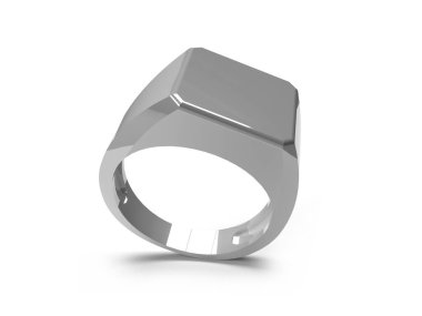 Sinyal halkası 3D Görüntü İzole Arkaplan Sahnesi