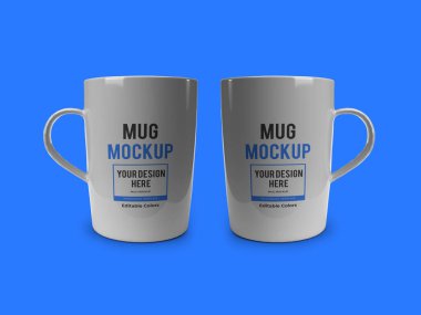 İzole Arkaplanda İçilen Kupa 3D Görüntü Uygulama Sahnesi