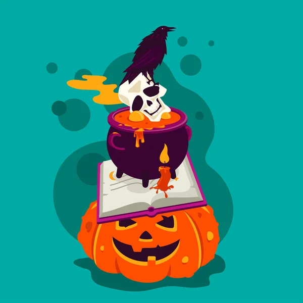 ilustração de desenho animado vampiro halloween - Stockphoto #10085924