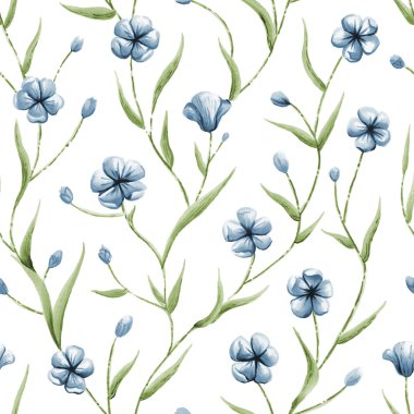 Çiçeklerle kusursuz desenlerin çizimi