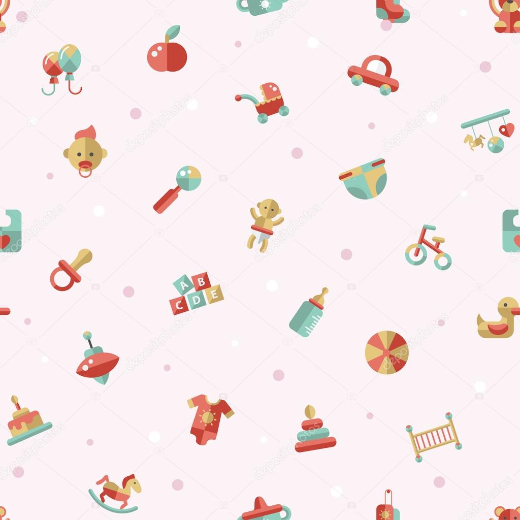 Illustration De Motif Bebe Mignon Design Plat Avec Des Icones Image Vectorielle Par Boyko Pictures C Illustration Illustration De Motif Bebe Mignon Design Plat Avec Des Icones Image Vectorielle Par Boyko Pictures C Illustration