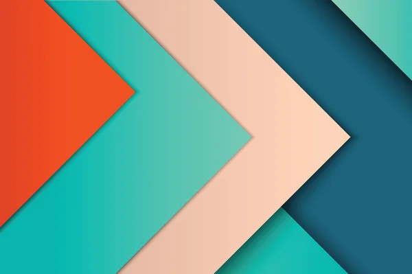 Illustration av ovanliga moderna material design bakgrund — Stock vektor