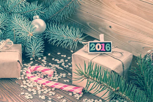 Kraft kağıt Noel hediyeleri