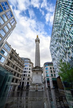 Londra, İngiltere: Büyük Londra Yangını Anıtı (İngilizce: 