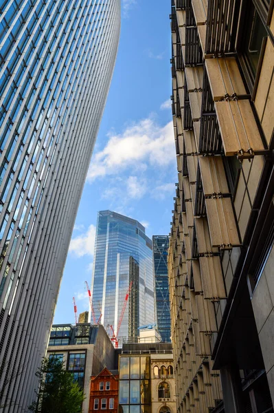 London Großbritannien Blick Entlang Der Rood Lane Der City London — Stockfoto