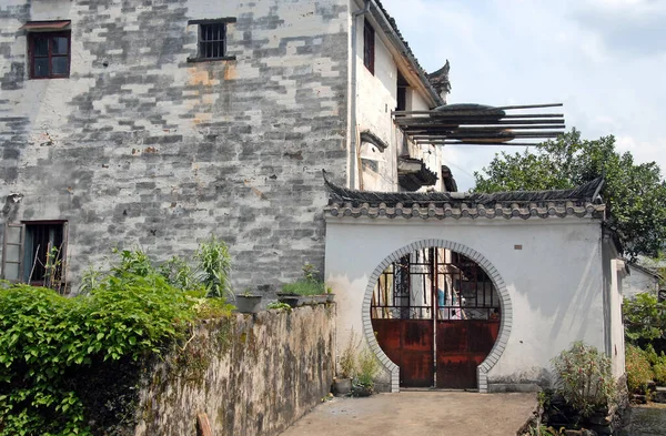 장시성의 장완입니다 Jiangwan 건축으로 마을이다 지역에 전통가옥 — 스톡 사진