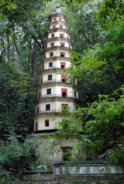 Šest Harmonií Pagoda Hangzhou Provincie Zhejiang Číně Menší Pagoda Areálu — Stock fotografie
