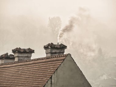 Sighisoara Kalesi 'nde ampullü eski bir sokak lambası ya da sokak lambası.