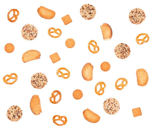  Beyaz arkaplanda ekmek