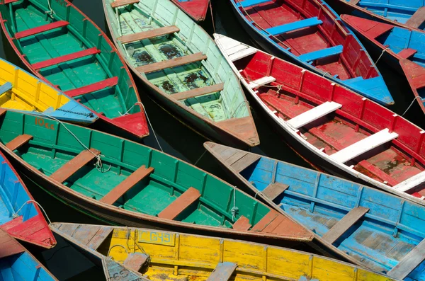 Barcos coloridos — Fotografia de Stock