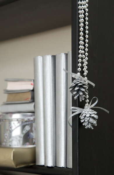 Christmas decorations in the interior