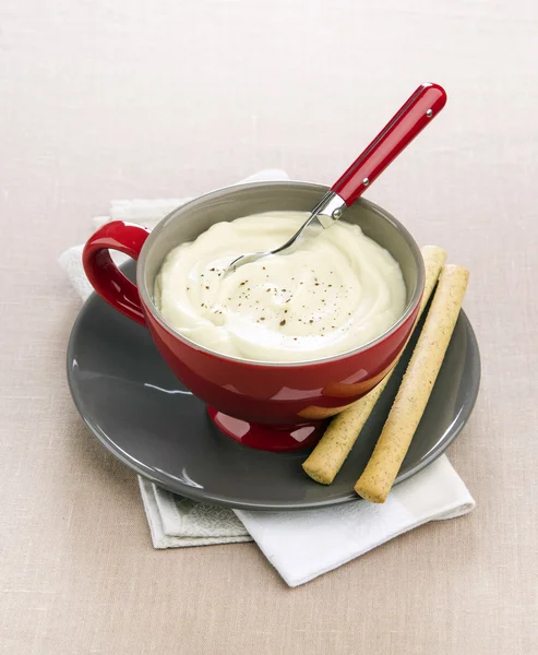 Soup of cauliflower — Stock Image Soup of cauliflower Stock Image