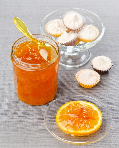 Orange jam — Stock Photo, Image