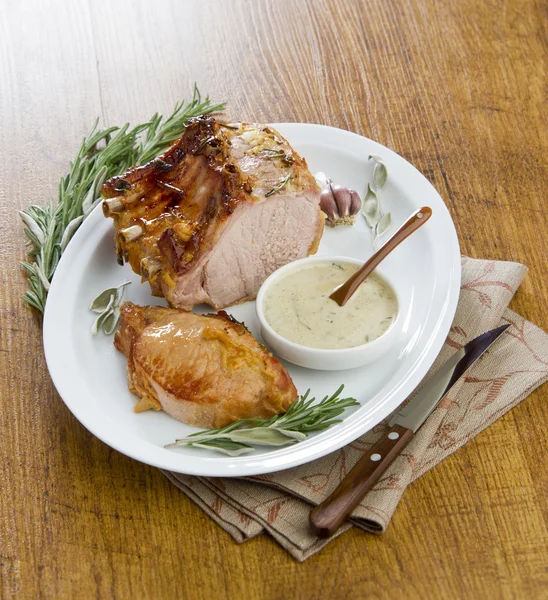 Roast pork based — Stock Photo, Image