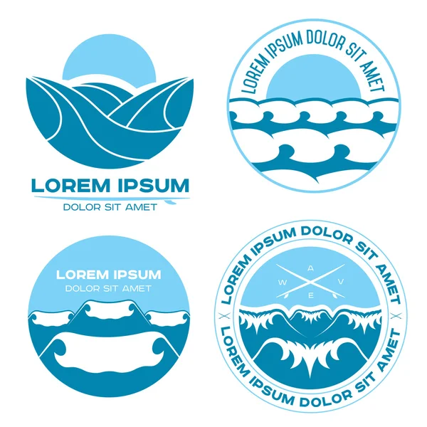 Wave logosu etiket