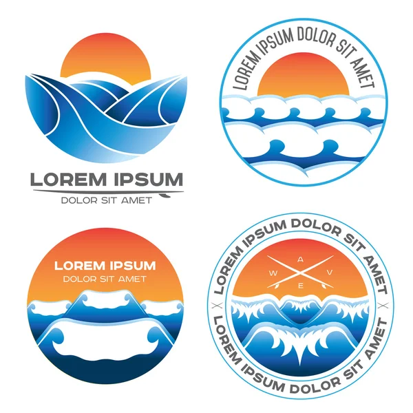 Wave logosu etiket