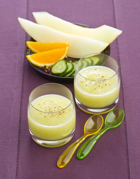Melon gazpacho — Stock Photo, Image