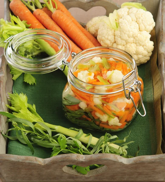 Encurtidos verduras — Foto de Stock