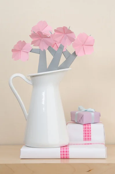 Sakura Origami Innendekoration Geschenke — Stockfoto