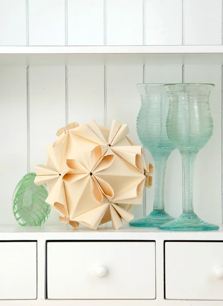 Flor de origami Kusudama —  Fotos de Stock