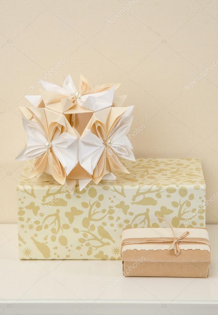 Card Kirigami Blumen Stock Photo Mukhin 97549272