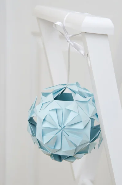 Décoration d'intérieur origami Kusudama — Photo