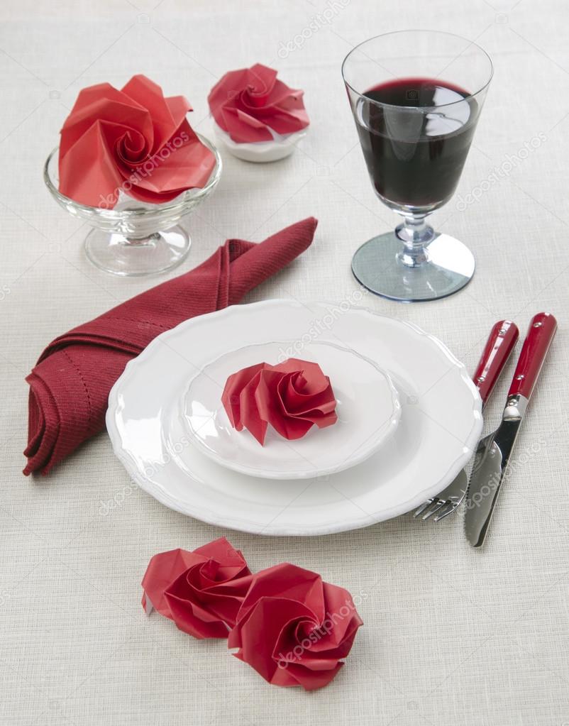 Origami Rose Decor Photographie Mukhin 97553934