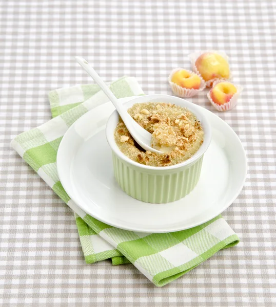 Gratin with apples — Stock Photo, Image